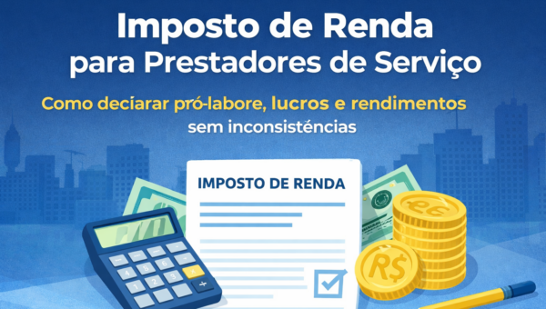 Imposto de Renda Prestadores de Serviço
