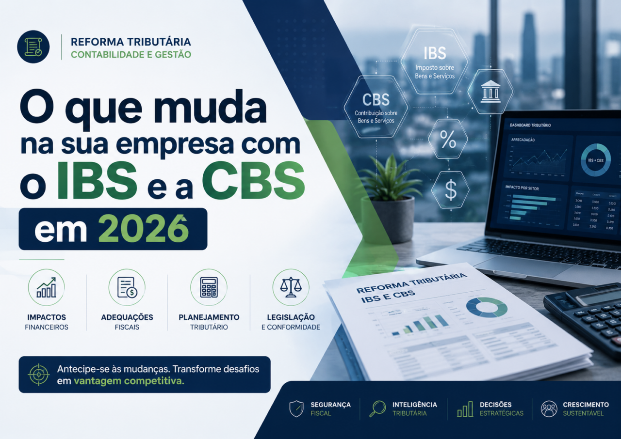 O que muda na sua empresa com o IBS e a CBS em 2026