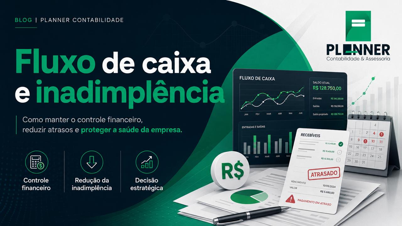Fluxo de caixa e inadimplência