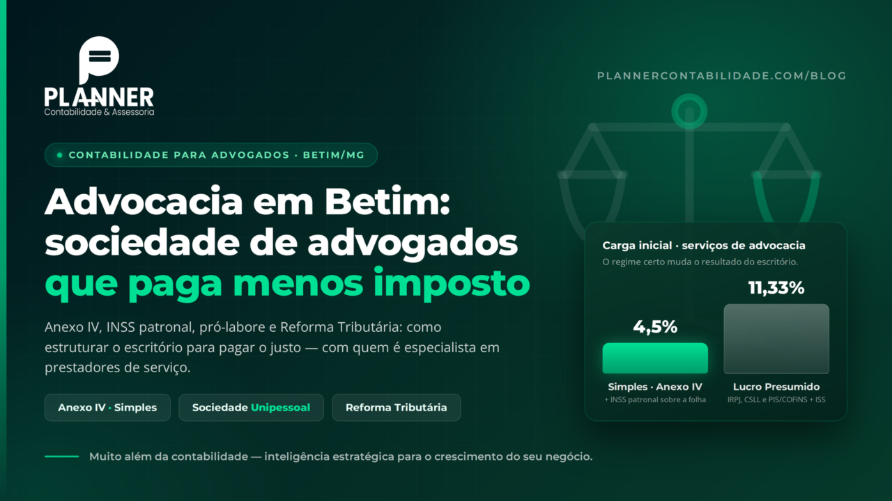 Contabilidade para Advogados em Betim
